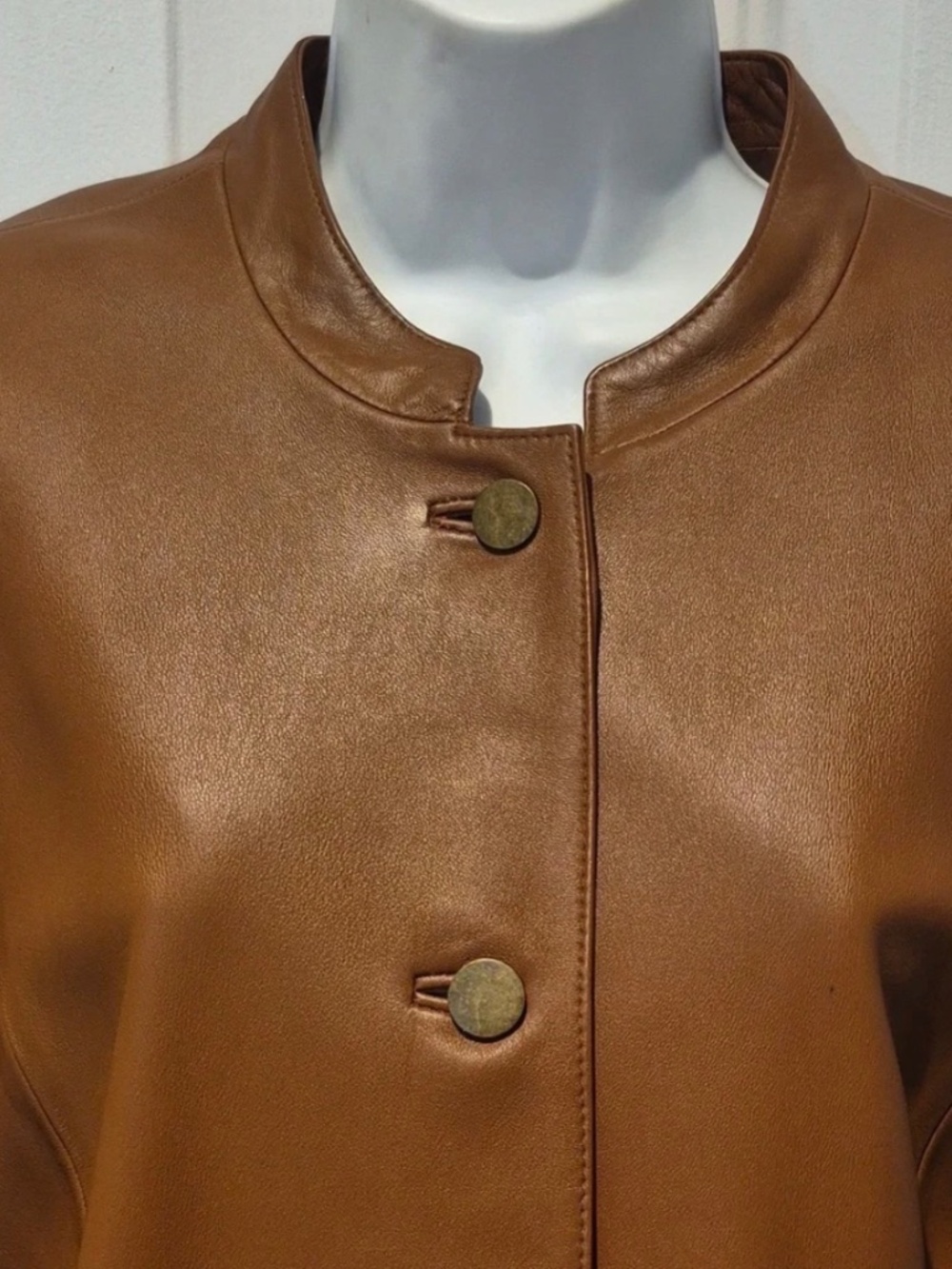Talbots Leather Jacket - Picture 5 of 5